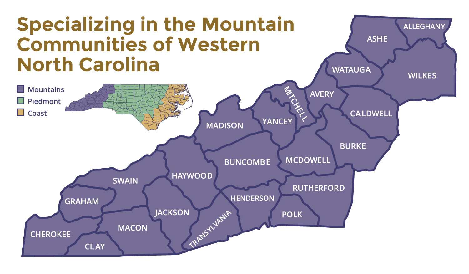 Brian Goldberg REALTOR® serves the mountains of Western NC